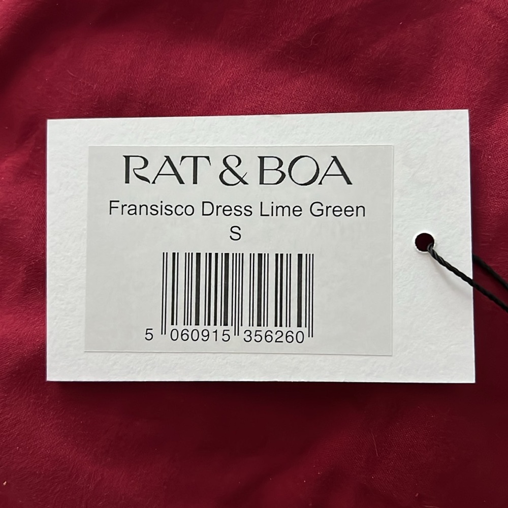RAT & BOA FRANSISCO DRESS LIME SMALL - Picture 7 of 9